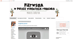 Desktop Screenshot of maniekdorotka.com
